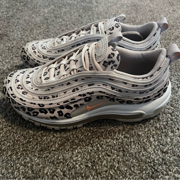 Nike Air Max 97 Leopard Print Womens Size 7.5 Athletic Shoes Sneakers CW5595-001 - Picture 2 of 6